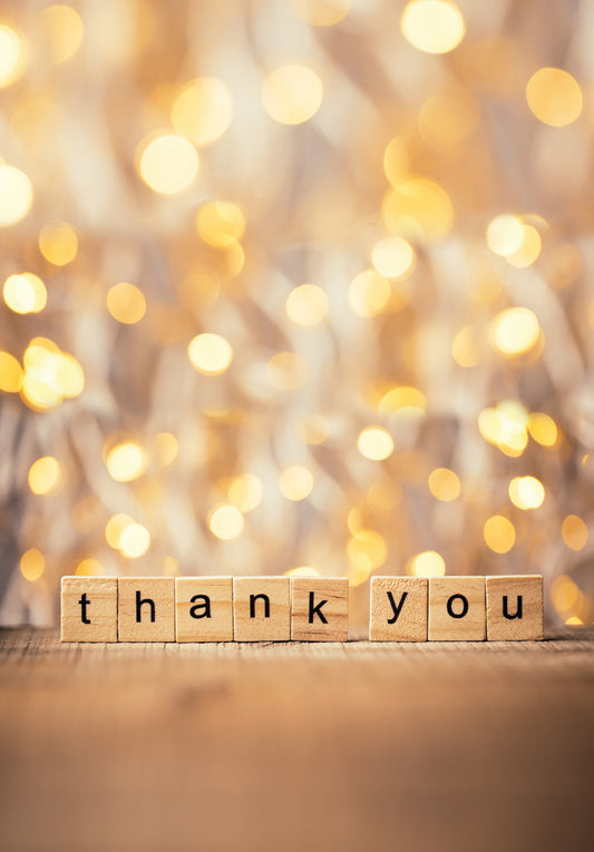 Thank you - Cubo (Grado di valore)