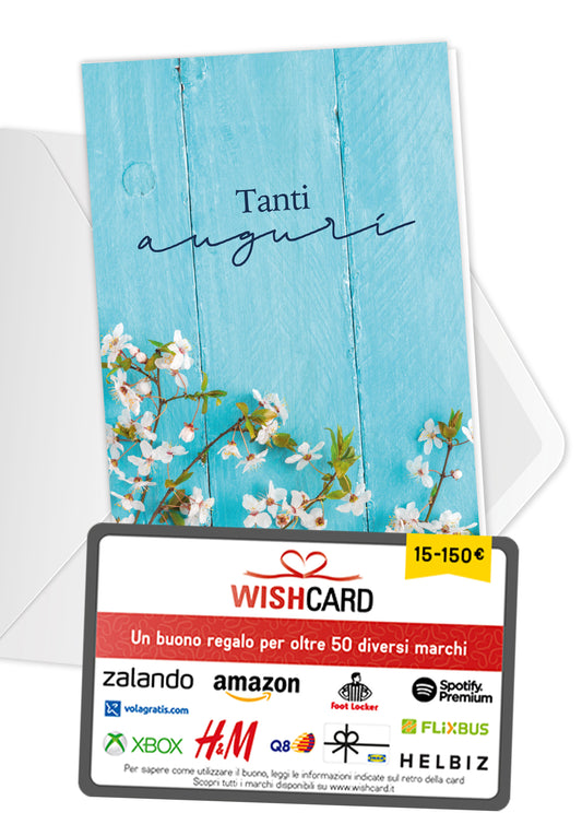Tanti Auguri - Legno Blu (Grado di valore)
